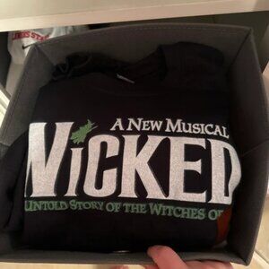 Wicked Broadway, A New Musical Sweatshirt, Wicked Large Logo Sweatshirt